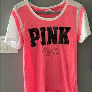 victorias secret PINK size Large t shirt